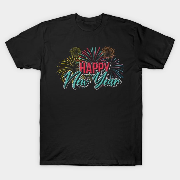 Happy New Year T-Shirt by ShirtsShirtsndmoreShirts